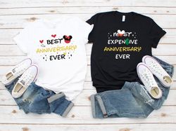 best anniversary ever t-shirt, disney couples anniversary shirt, disney husband wife shirts, matching disney shirts, dis