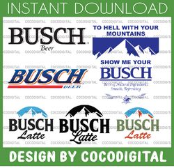 busch latte svg, busch latte svg,png, busch latte beer, busch latte tsvg  design, cricut file