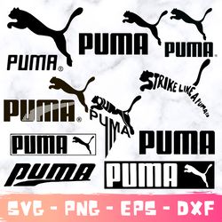 puma logo svg bundle, trending svg, puma svg, puma logo svg, puma brand svg, puma fashion, puma vector, puma png, puma,