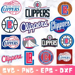 la clippers 2023 nba svg graphic designs files - los angeles clippers svg, png, dxf, eps - instant download