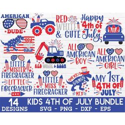 4th of july svg bundle - kids 4th of july svg, 4th of july png, 4th of july kids svg, my first 4th of july svg, independ