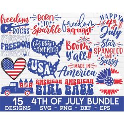 4th of july svg bundle - 4th of july png, 4th of july shirt svg, independence day svg, fourth of july svg, happy 4th of