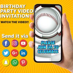 baseball, baseball birthday, baseball birthday invitation, baseball invitation, baseball ticket invitation, baseball