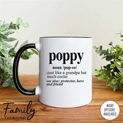 poppy noun coffee mug  poppy gift  poppy mug funny gift for poppy