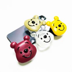 disney cartoon winnie pooh airbag mobile phone finger ring bracelet holder paste type telescopic ring buckle