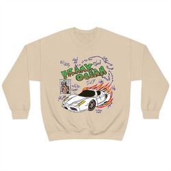 frank ocean blond hand drawing sweatshirt front design | blond album | blonded | music gift | cool gift ideas