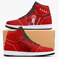 assassination classroom karma akabane jd1 shoes, assassination classroom karma akabane jordan 1 shoes