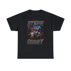 steph curry vintage graphic tee   night night   90