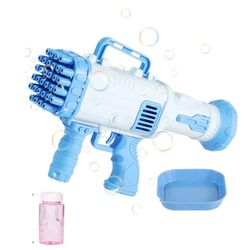 bubbles machine gun with light for kids