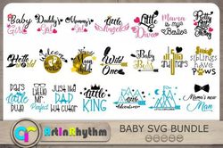 baby quotes design bundle - svg files