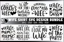 wife svg bundle, wife shirt bundle, svg