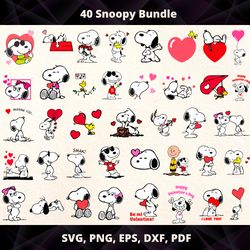 snoopy bundle, snoopy svg, snoopy love design, snoopy png, snoopy clip art, /