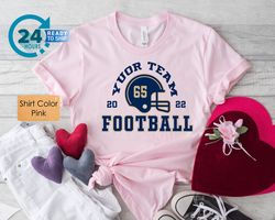 football team shirt, game day shirt, sport shirt, your favorite football team, football crewneck, american football, cus