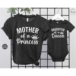 mother daughter shirt, mama and me shirts, matching mom and daughter shirts, gift for mom, mothers day gift, mother of a
