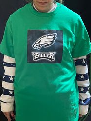 Philly eagles t shirt pro football team NFL stadium