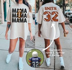 custom football mom shirt, football mama shirt, fo