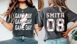 personalized baseball mom shirt, custom game day m