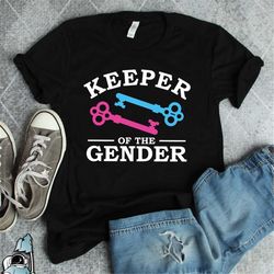 keeper of the gender reveal shirt, baby shower shirt, baby shower gift, baby gender reveal party, baby gender t-shirt, b