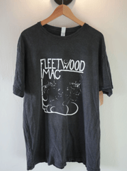 vintage unisex retro fleetwood mac t-shirt, fleetwood mac merch, stevie nicks t-shirt