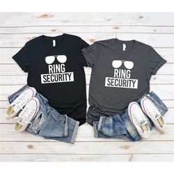 ring security shirt, ring bearer gift, ring security, ring bearer t-shirt, boys wedding t-shirt, security parents shirt,