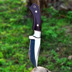 "stainless-steel-knife"hunting-knife-with sheath"fixed-blade-camping-knife, bowie-knife, handmade-knives, gifts-for-men.