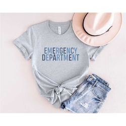 emergency department tee, er nurse tshirt, emergency room tech gift, er tech shirt, emergency nurse, emergency nurse gif