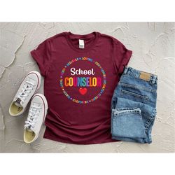 school counselor shirt, counselor t-shirt, gift for counselor, school psychologist shirt, school therapist gift, kindnes