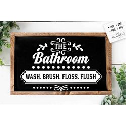 the bathroom svg, bathroom svg, bath svg, rules svg, farmhouse svg, rustic sign svg, country svg, vinyl designs
