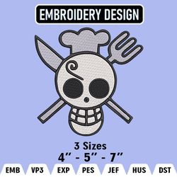 sanji embroidery designs, sanji embroidery files, one piece machine embroidery pattern, digital download
