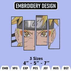 uzumaki naruto embroidery designs, naruto logo embroidery files, naruto machine embroidery pattern, digital download