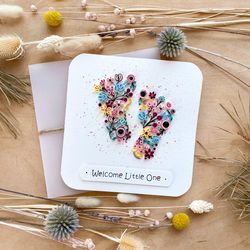 Greeting Card - Welcome Little One