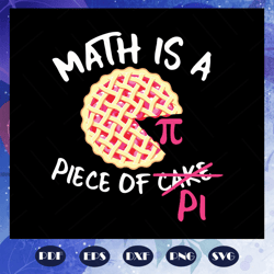 math is a piece of pi, pi day svg, math teacher svg, math teacher gift, pi day gift, funny math svg, math gift, mathemat