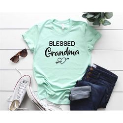 blessed grandma shirt | grandmother shirt | grandma gifts | baby announcement | new grandma shirt | mother's day gifts |