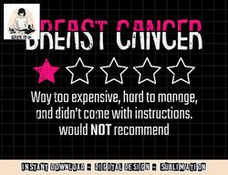 1 star rating breast cancer awareness funny fighter t-shirt copy