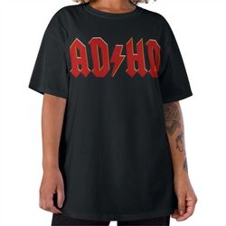 adhd tshirt, adhd band tee, adhd tee, adhd acdc tshirt, adhd band shirt, mental illness tee, anxiety tshirt, lexapro tsh