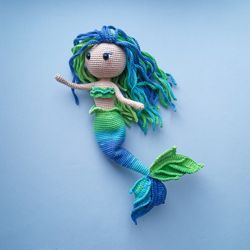 mermaid/siren crochet pattern toys