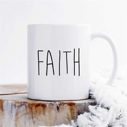 faith mug, christian mug, scripture mug, minimalist mug, faith gift, birthday gift, inspirational gift, christian gift,