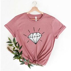 Diamond Shirt, Diamond T shirt, Unisex Shirt, Gift for Mama, Gift For Mommy, Gift for Woman, Gift for Girlfriend, Mama S