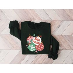 merry vibes shirt, reindeer christmas shirt, disco ball shirt,merry christmas shirt, family christmas shirt, christmas p