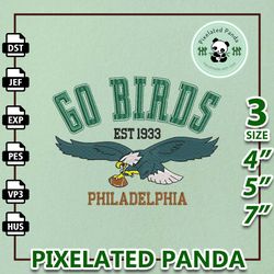 nfl philadelphia eagles embroidery design, nfl football logo embroidery design, famous football team embroidery design,