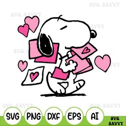 snoopy valentines day svg png eps dxf art designs for svg