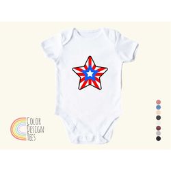 american star onesie , baby 4th of july outfit, baby usa romper, usa onesie, patriotic baby clothes, memorial day baby o