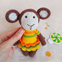 little monkey crochet pattern