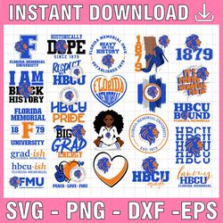 24 files florida memorial university svg, hbcu teams svg, hbcu football svg, sport bundle svg, sport bundle svg, clipart