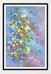 breath of summer 1 painting original art wall decor wall art interior art gift abstraction