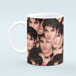 darren criss coffee cup | darren criss lover tea mug | 11oz & 15oz coffee mug