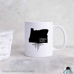 oregon mug, oregon gift, oregon map, oregon coffee mug, or roots state mug, oregon roots mug, state of oregon, oregon ar