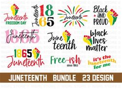 juneteenth svg bundle, svg designs, cut