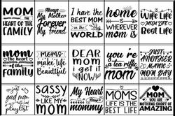 mothers bundle svg funny mom design