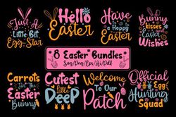 easter day t-shirt design bundle svg